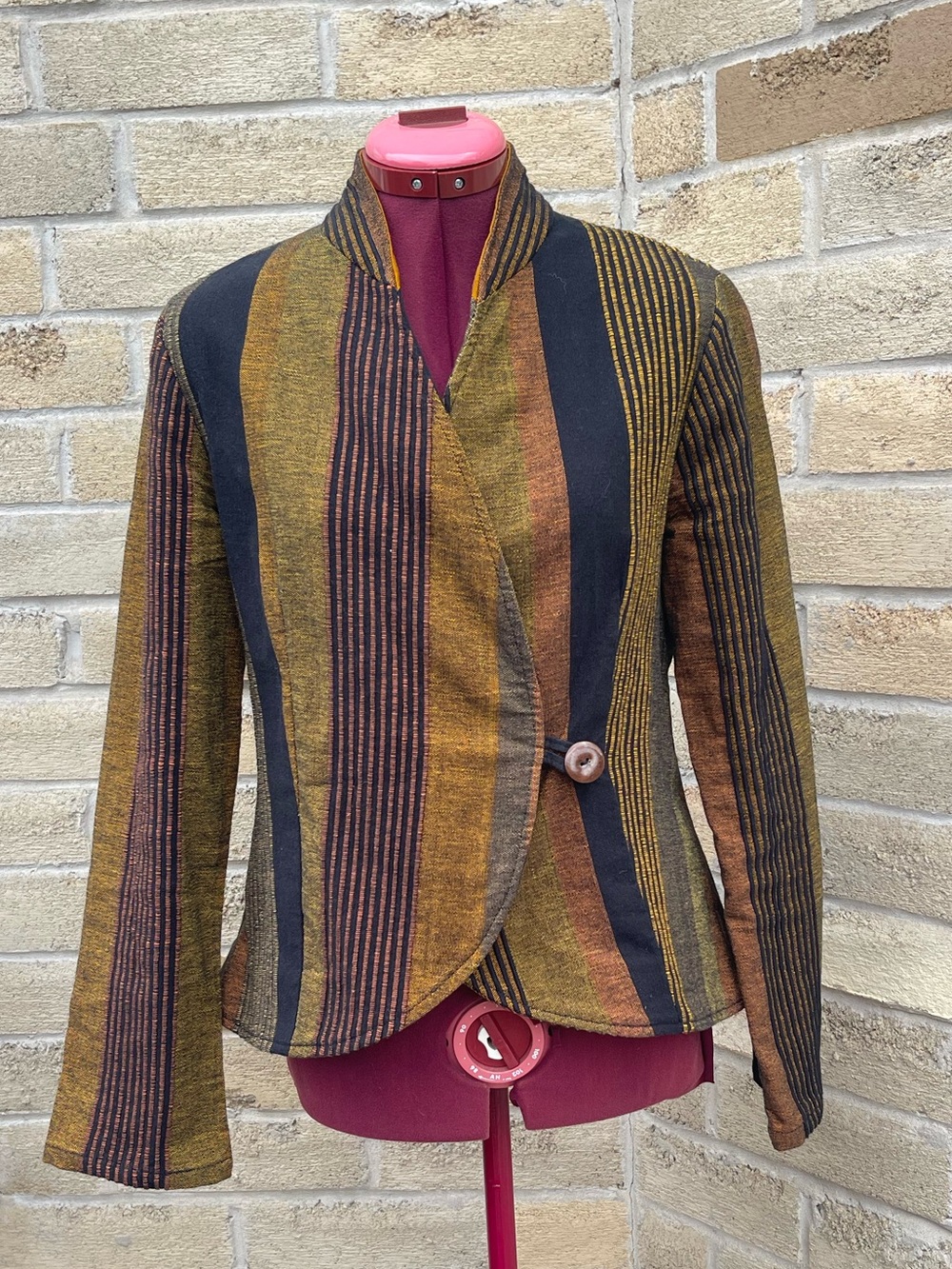 Skye Smocks One Button Jacket Blazer Size S Made On Isle Of Skye Guga Indie